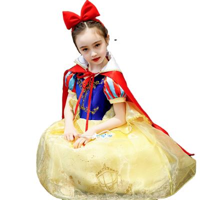 China Lovely Breathable Cosplay Fluffy Dress Show Girls Mesh Short Sleeve Children Princess Wear Kids Stage Costumes for sale