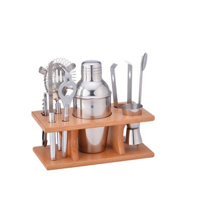 China Food Grade Food Grade Bar Tools 18 Ounce 3Piece Set Custom Deluxe Cocktail Shaker Set Stainless Steel for sale