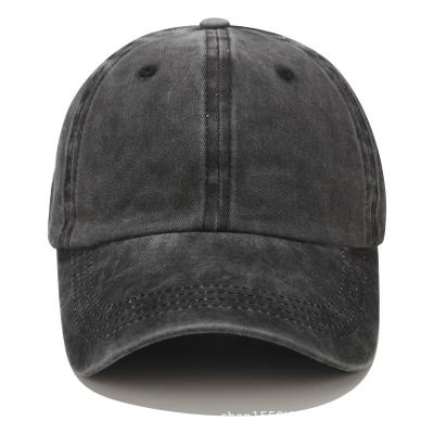 China breathable & Vintage OEM Waterproof Custom Logo 6 Panel Multicolor Distressed Baseball Sports Hats for sale