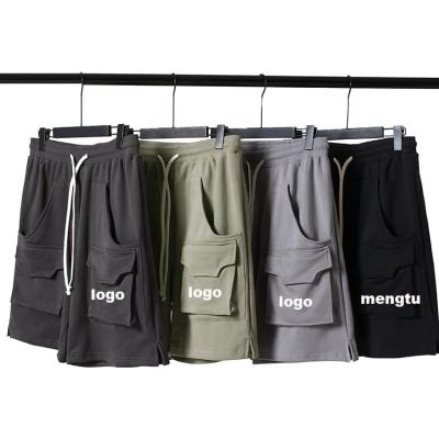 China Anti-Wrinkle Wholesale Sales High Quality Mens Cotton Hip Hop Vintage Sweat Custom Cargo Shorts for sale