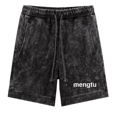 China Anti-Wrinkle Wholesales New Style Vintage Washed Cotton Mens Gym Shorts for sale