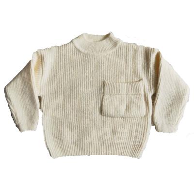 China New Arrival Autumn Baby Breathable Clothes Pockets High Quality Long Sleeve Sweater Children Comfortable Outfit for sale