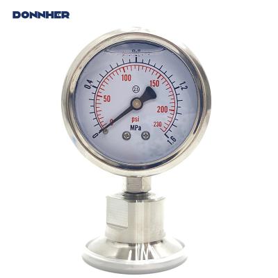 China Manufacturer directly supply wholesale performance cylinder diesel diaphragm pressure gauge for sale DH-PG150-E for sale