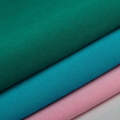 China Wholesale Custom Sweater Textile Raw Material 17% Polyester Terry 83% Super Soft Cotton Fabric Tear-Resistant for sale