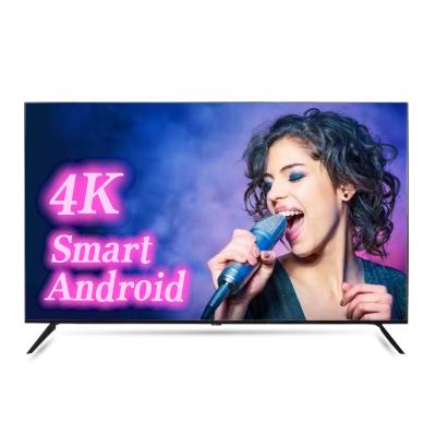 China LED TV 50 55 Full HD LED TV 4K Smart TV Android Slim Inch Television with Frameless 32