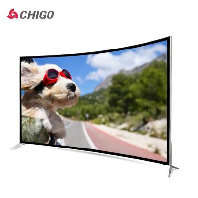 China 4K Hdr Smat TV With Voice Control Curved Screen Led VGA Out 43inches for sale