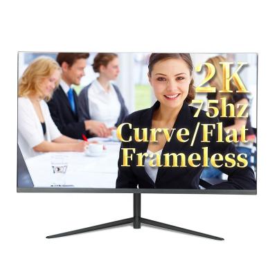 China Curved Desktop Monitor 2K Curved Led 32 27 24 Inch PC Desktop Monitora Monitora for sale