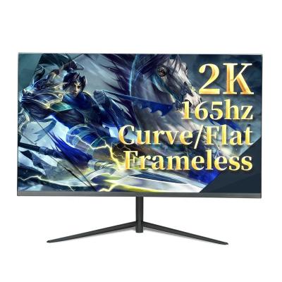 China Desktop Monitor 165Hz Gaming Curved 24 27 32 Inch 32In White Led Desktop Monitor for sale