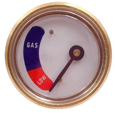 China Gauge 35mm Brass Materia Lpg Gas Pressure Gauge Gauge Gas Pressure Gauge For Gas Device for sale