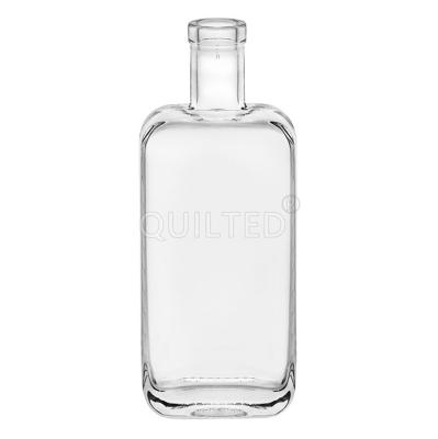 China 750ml Premium High Quality Desiree Spirits Liquor Glass Bottles Beverage for sale