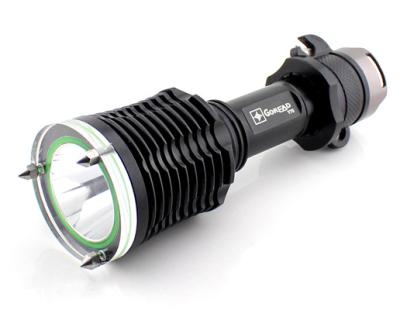 China Y70 High bright rechargeable diving flashlight with lifesaving hammer and seat belt cutter for sale