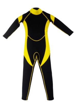 China children wet diving suit 2mm long sleeve neoprene diving wet suit for sale