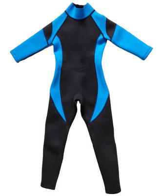 China children wet diving suit 2mm long sleeve neoprene diving wet suit for sale