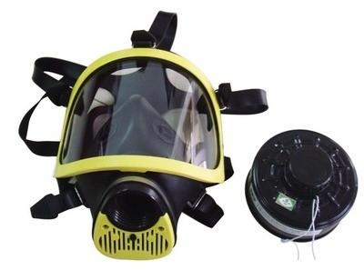 China Full face Gas mask with carbon filter for sale