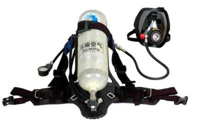 China Carbon / Steel Composite Cylinder Self-contained Breathing Apparatus 5L & 6L & 6.8L SCBA for sale