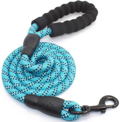 China Amazon Gold Dog Rope Designer Spiral Spring Rubber Long Dog Viable Hot Selling Multi Training Leash For Large Dog for sale