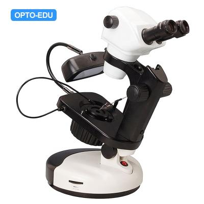 China OPTO-EDU A24.1001-B gem 0.8-5.0x gemological jewelry microscope A24.1001-B for sale