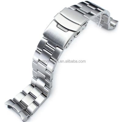 China 316L Stainless Steel Factory Slonton Stainless Steel 316L Watch Strap Oyster For SKX for sale