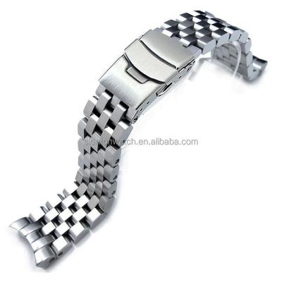 China Super Good Quality 316L Stainless Steel Engineer Pointed Stainless Steel Watch Bands For Brands Watches for sale