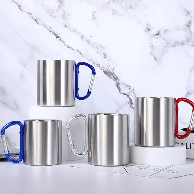 China Factory wholesale hot sale 304 stainless steel 200ml 300ml 450ml double wall beer mug coffee cup stainless steel beer mugs for sale