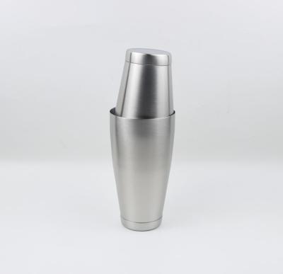 China Cocktail Shaker Set Factory Wholesale Hot Sell Shaker Professional Bar Tools Boston Shaker 18&28 Ounce Stainless Steel for sale