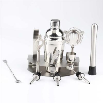 China Stainless Steel Viable Cocktail Top Sales Amazon Amazon Shaker Cup Bar Rack Kit Shaker Set Bar Tools Accessories for sale