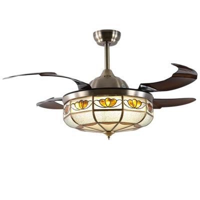 China Modern Ceiling Fan With Lights 220 V Adjustment Ceiling Fan With Light And Designer for sale