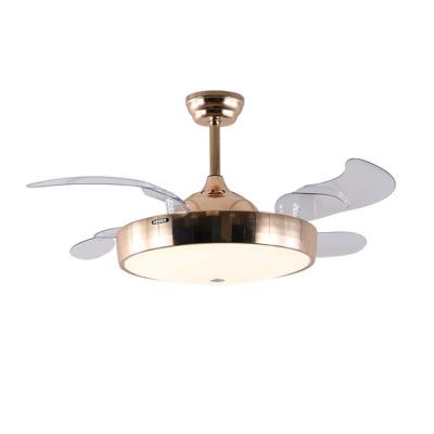 China Chinese supplier modern 42inch remote control 220 volt ceiling fan with chandelier lights for sale