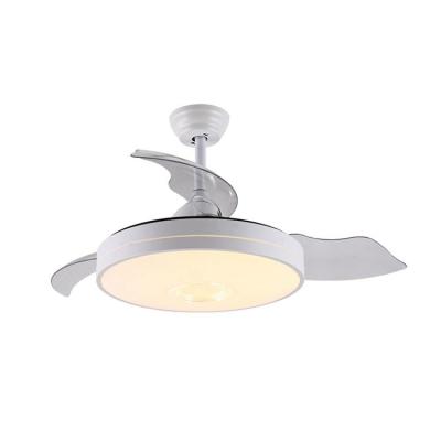 China Modern style latest fashion modern 36w led ceiling fan lamp with light and fan for sale