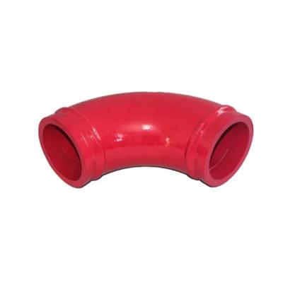 China Concrete Pump China Manufacturer Concrete Pump Wall Elbow Fitting Twin Pipe Schwing Concrete Pump Outlet Elbow for sale