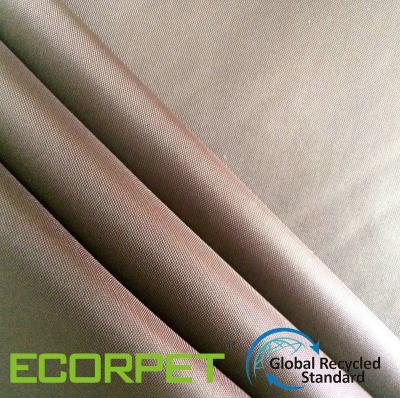 China Recycled 190T Recycled Waterproof Polyester Taffeta Fabric For Shopping Bag for sale