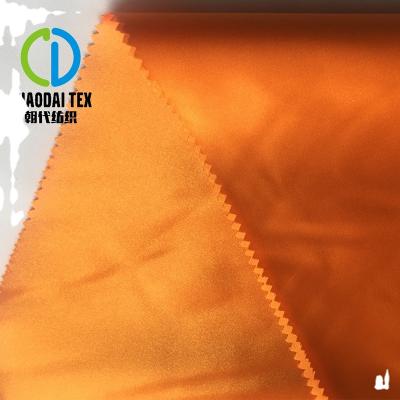 China Double Faced RPET Recycled Polyester Woven Satin Fabric For Dresses for sale