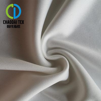 China Double Faced 100% Recycled Polyester Knitted Single Jersey Fabric For Garments for sale