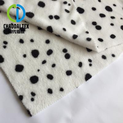 China Brushed Coral Sueded RPET Fleece Fabric For Covering Overcoat for sale