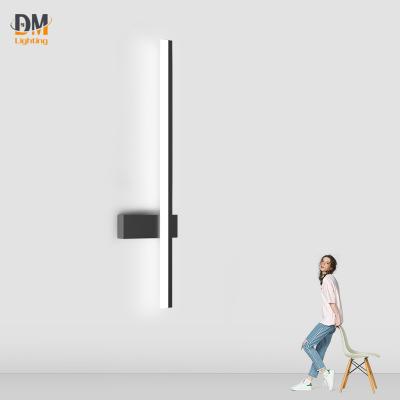 China Minimalist Minimalist Indoor Wall Lights Light Fixture Art Deco Lamp LED 10W Modern Contemporary Aluminum Matt Black 110-220V 110lms/w for sale