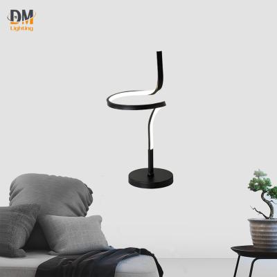 중국 Modern Table Lamp LED Reading Desk Side Lamps Light European Simple Material Acrylic Home Lighting Modern Apartment Decoration Electric 판매용