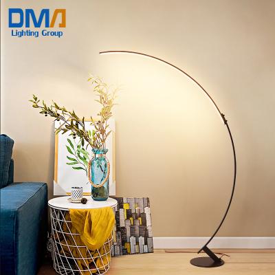 China Nordic Modern Floor Lamp Led Simple Modern Living Room Bedroom Study Fish Led Floor Lamp Decorative Standing Floor Lamp For Living Room for sale