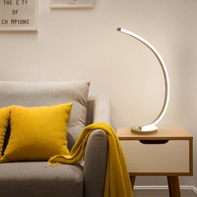 China Modern Desk Lamp Fishing Creative Remote Control Nordic Minimalist Light Lamp Living Room Bedroom LED Luxury Vertical Tag for sale