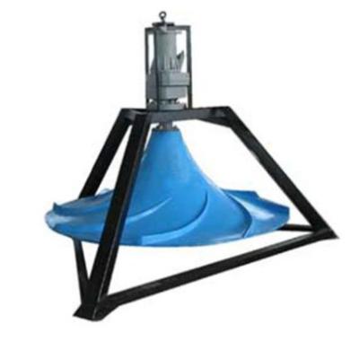 China food & Beverage plant MHsubmersible low speed sewage hyperboloid mixer for waste water treatment plant for sale