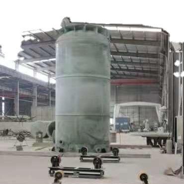 China food & Beverage Plant Professional Supply FRP GRP Anti-Corrosion Fiberglass Water Treatment Pump Station for sale