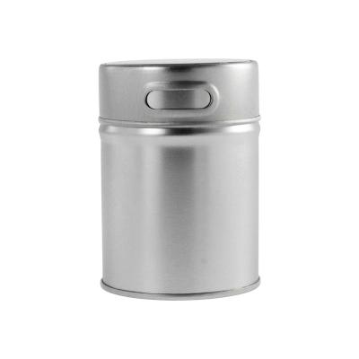 China Herbs design round aluminum cookie marked Tin Can very well for sale