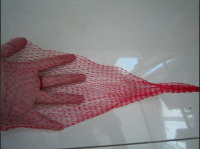 China Brush Protective Cover Plastic Packaging Net / Plastic Mesh Cover for sale