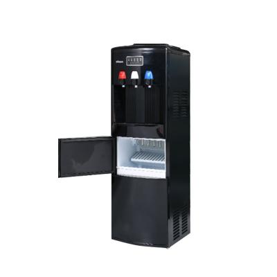 Chine Multifunctional Vertical Water Dispenser with Ice Maker Small Home Bar Commercial Milk Tea Shop Round Ice Cube Making Machine à vendre