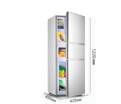 중국 Refrigerator Household Double Door Three Door Small Energy Saving Refrigeration Freezer Mute Refrigerator Dormitory Office 판매용