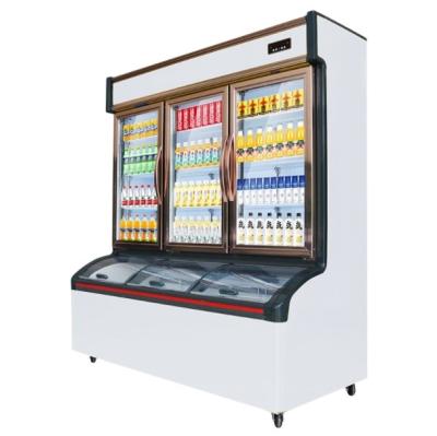 Chine Large Commercial Chest Freezer Vegetables Drink Display Restaurant BBQ Meat Refrigerator Preservation Freezing à vendre