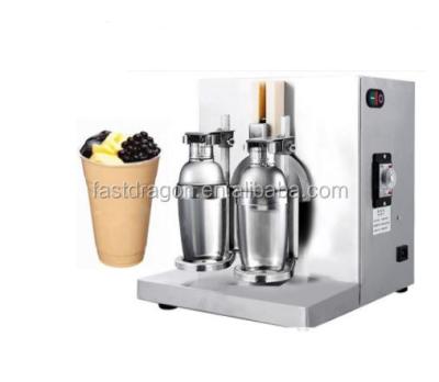 중국 Double-Cup Portable Juicer Blender Bubble Boba Milk Tea Shaker With Two Cups 판매용