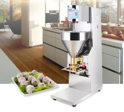 中国 Commercial Easy Operation Ss 304 Automatic Electric Sausage meatball Making Machine meat ball forming machine 販売のため