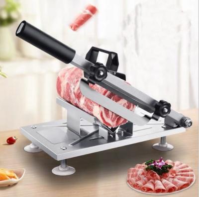 China Home Use Meat Processing Machine Multifunctional Stainless Steel Manual Meat Roll Machine Lamb Cutter for sale