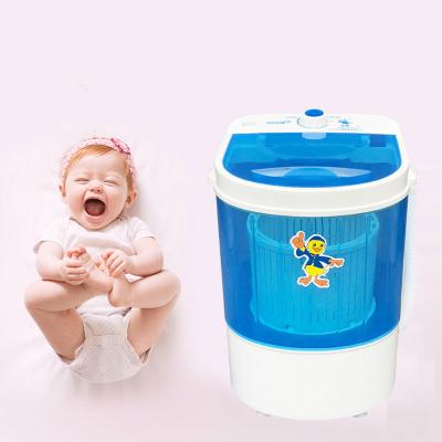 China 4.5kg Mini Washing Machine Single Tub Kids Clothes Washer Dryer Small Compact Machine Portable Washer Baby Mini Laundry Machine for sale