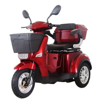 China Adult Electric Utility Vehicles Multi-Link 3 Wheel Scooters With Front Basket for sale